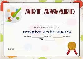 20 Art Certificate Templates To Reward Immense Talent In Artwork And Creativity Demplate Certificate Templates Art Certificate Awards Certificates Template