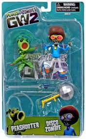 Or join the plants or the zombies and team. Plants Vs Zombies Garden Warfare 2 Peashooter Vs Disco Zombie Action Figure Diamond Select Toys Toywiz