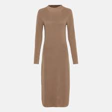 Maybe you would like to learn more about one of these? Midi Length Knit Dress In Beige Hallhuber