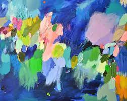 Artist Spotlight The Vehement Brushwork And Exaggerated Texture Of Artist Laelie Berzon Knstrct Abstract Abstract Artists Abstract Art Painting