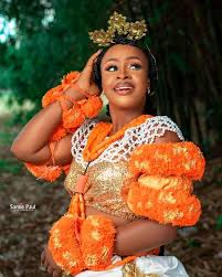 Bride in Ibibio attire