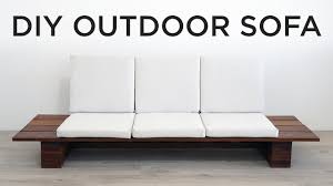 If you want to learn more about building a sectional sofa for your backyard patio, this article is exactly what you need. Diy Outdoor Sofa Youtube