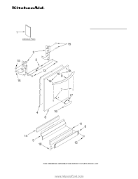 In the search box below, enter all or part of the part number or the part's name. Kitchenaid Kuds50fvss Parts Diagram
