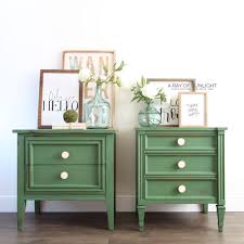 See more ideas about bedroom makeover, home bedroom, bedroom decor. Sold Emerald Green Mismatched Nightstands A Ray Of Sunlight Shop