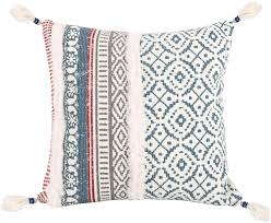 To help you pick the right model, we have featured top 18 best lumbar support pillows in 2021. Amazon Com Merrycolor Tufted Decorative Throw Pillow Cover For Couch Sofa Woven Boho Tribal Pillow Cases With Tassel Square Cushion Cover Moroccan Style Accent Pillow 18x18 Inches Blue Home Kitchen