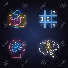 ‎this is the most classic and amazing shooting bubble buster game. Puzzles And Riddles Neon Light Icons Set Sudoku Puzzled Mind Problem Solving Process Thought Bubble Mechanical Puzzles Logic Games Brain Teaser Glowing Signs Vector Isolated Illustrations Royalty Free Cliparts Vectors And Stock