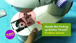 Why Is My Sewing Machine Bobbin Thread Not Pulling Out As Of It'S Locked? -  Quora
