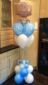 Baby Shower Balloon Display Baby Shower Balloons Baby Boy Balloons Its A Boy Balloons