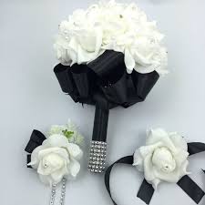Maybe you would like to learn more about one of these? 3 Pcs Black Bridal Bridesmais Rose Flowers Holder Wedding Bouquet Boutonniere Wrist Corsage Set Home Party Bride Accessories Wrist Corsage Rose Flowerflower Bouquet Accessories Aliexpress
