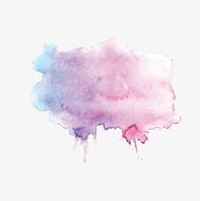 Purple Color Gradient Strokes Brush Effect Salon Logo Design Cute Patterns Wallpaper Watercolor Splash