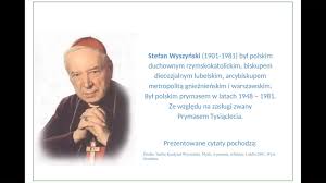Stefan wyszyński urodził się w dniu 3 sierpnia 1901 r. Sp2 Im Kard S Wyszynskiego W Imielinie Swietlica Kardynal Stefan Wyszynski Cytaty Facebook