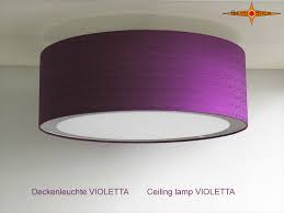 Buy the best and latest purple ceiling light on banggood.com offer the quality purple ceiling light on sale with worldwide free shipping. Gruzdz Berlin Leuchten Lampenschirme Lichtobjekte Ceiling Lamp In Elegant Purple Made Of The Finest Satin Silk With Jacquard Pattern