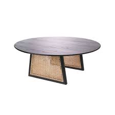 The coffee table is a type of a low style table that is usually placed in front of a sofa or chairs to support your beverages. Hk Living Webbing Coffee Table Large Black Rattan Coffee Table Dining Table Decorating Coffee Tables