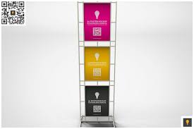 Poster Stand Display Mockup Display Mockup Mockup Poster Mockup