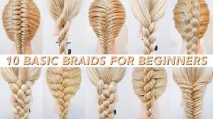 As they take the concept of braids and taking it a step further. 10 Basic Braids For Beginners How To Braid Hair Cute Easy Everyday Hairstyles Youtube