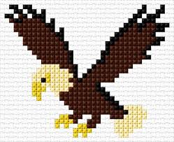 You'll find over 30 free cross stitch alphabet patterns, with more added often. Eagle 130 4071 X Stitch 10 Free Patterns Online Cross Stitch Animals Cross Stitch Bird Cross Stitch Art