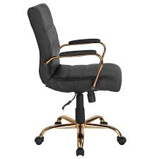 What is the price range for velvet office chairs? Mid Back Black Leathersoft Executive Swivel Office Chair Gold Frame Walmart Com Walmart Com