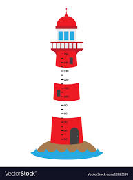 Children Wall Meter Lighthouse