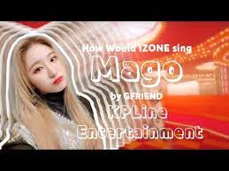ready stock stiker transparan tanda tangan aespa blackpink itzy izone twice gfriend set kpop murah ukuran : How Would Izone Sing Mago By Gfriend Youtube