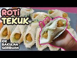 1 Pcs Modal 1000 Roti Tekuk Ide Usaha Jajanan Kantin Sekolah Modal Kecil Youtube Roti Makanan Olahan Makanan