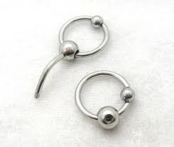 Bijoux génitaux masculins 10G Piercing Prince Albert PA, cerceaux de  heurtoir de porte incurvés avec haltères de calibre 10 en acier inoxydable  argenté - Etsy France