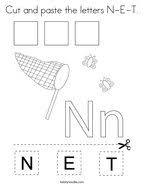 Here are the top 10 letter n coloring sheets for your kid. Letter N Coloring Pages Twisty Noodle