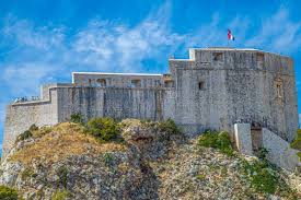 Fort Lovrijenac or St. Lawrence Fortress-Dubrovnik Gibraltar, Dubrovnik,  Croatia Editorial Photo