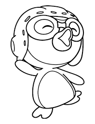 Pororo The Little Penguin Coloring Pages Coloring Home