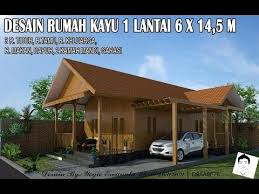 Ide desain rumah minimalis 1 lantai 21. Contoh Denah Rumah Kayu 3 Kamar Contoh Surat