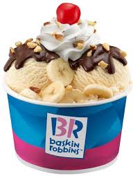 Banana Royale Sundae Food Hot Fudge Baskin Robbins