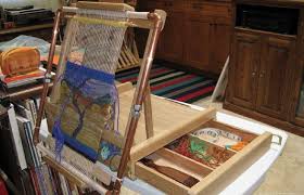 Learn how to plan, build, construct & assemble a diy tapestry wrapped wood canvas for $30. Handwoven Tapestry Loom Tapestry Loom Weaving Weaving Loom Projects