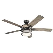 Sold with a pull chain control. Ahrendale Led 60 Fan In Anvil Iron Kichler Lighting