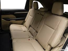 I especially like the captains chairs in the back seat. 2017 Toyota Highlander Values Cars For Sale Kelley Blue Book