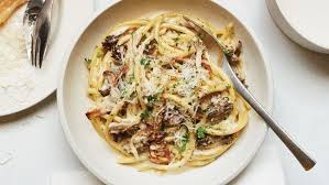 Creamy Pasta With Crispy Mushrooms Recipe In 2020 Creamy Pasta Crispy Mushrooms Recipe How To Cook Pasta