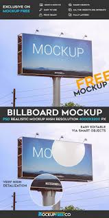Billboard Free Psd Mockup Mockup Free Psd Mockup Psd Psd Poster Template