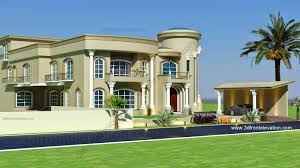 This modern neoclassical villa interior design is closing the gap between classical and contemporary styles to add timeless elegance, warmth, and personality to this tastefully decorated home. Front Elevation Beautiful Modern Villa Design House Plans 155811