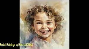 Beatiful Birds and Portrait Paintings by Echo Liu