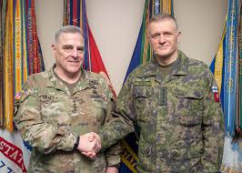 Hollyanne milley, a nurse and the wife of the nation's top military officer gen. Readout Of Chairman Of The Joint Chiefs Of Staff Gen Mark A Milley S Meeting With Finnish Chief Of Defense Gen Timo Kivinen Joint Chiefs Of Staff News Display