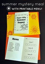 It's loaded with scallops, shrimp and crab in a creamy sauce. Super Silly Summer Mystery Meal Make And Takes