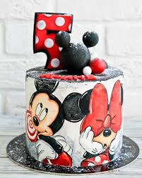 Bizcocho De Mickey Mouse Mickeymouse Y Minniemouse Siempre De Preciosos Fuente Lesyatort Ecumple Cakes Tortas De Mickey Pasteles Pintados Disenos De Tortas