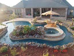 Lazy River Pool On Home Ideas 31 Backyard Lazy River Lazy River Pool Backyard