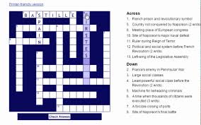 Learn about history and have fun at the same time. French Revolution Crossword Puzzle Youtube