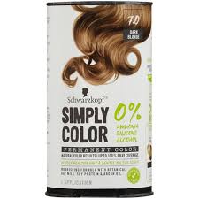 Dark hair is a gorgeous, dramatic statement to make for summer. Schwarzkopf Simply Color Permanent Hair Color 7 0 Dark Blonde 5 7 Fl Oz Target