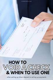 How To Void A Check And When To Use One Plain Finances Budgeting Money Personal Finance Advice Money Management