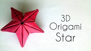 Origami 3d Star Origami Tutorial Youtube Origami Cube