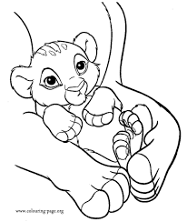 What about coloring this beautiful picture of baby simba in. The Lion King Simba In His Mother S Arms Coloring Page Lion King Coloring Pages Animal Coloring Pages Lion Coloring Page