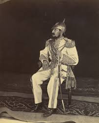 Dost Mohammad Khan (Amir of Kabul) and part of his family, 1844. Artist: Emily Eden
