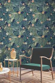1001 modeles de papier peint tropical et exotique traditional interior design home wallpaper interior design