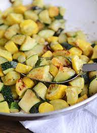 Skillet Zucchini And Yellow Squash Mel S Kitchen Cafe Recipe Summer Squash Recipes Yellow Squash Recipes Summer Squash And Zucchini Recipe