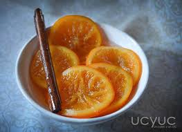 Resultado de imagen de naranjas confitadas